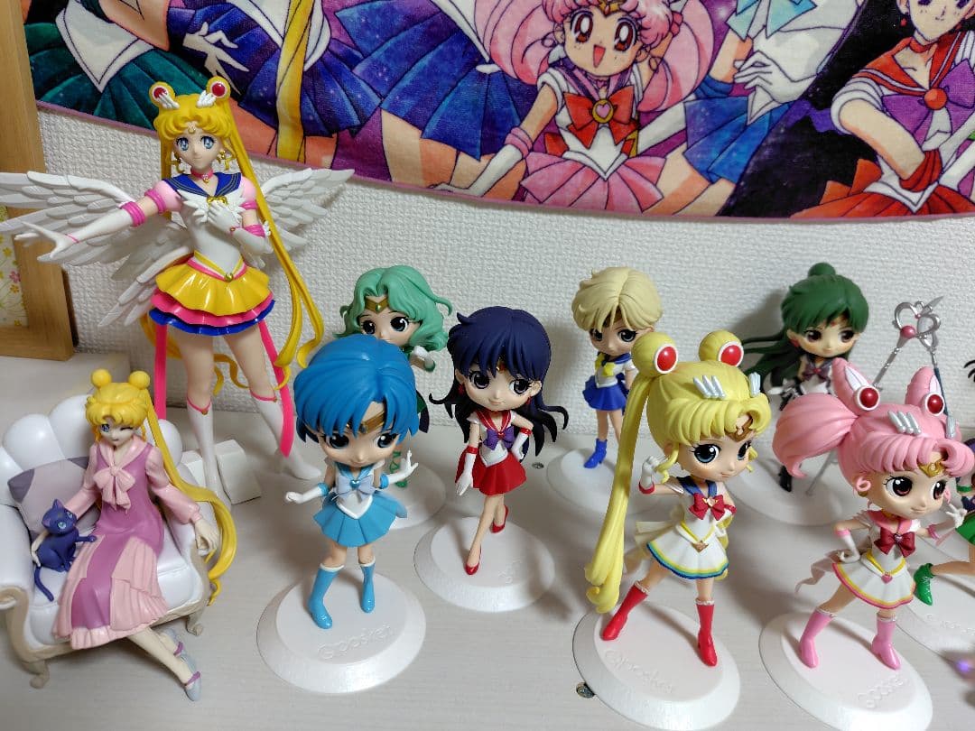 セーラームーン Qposket 他フィギュアセット
