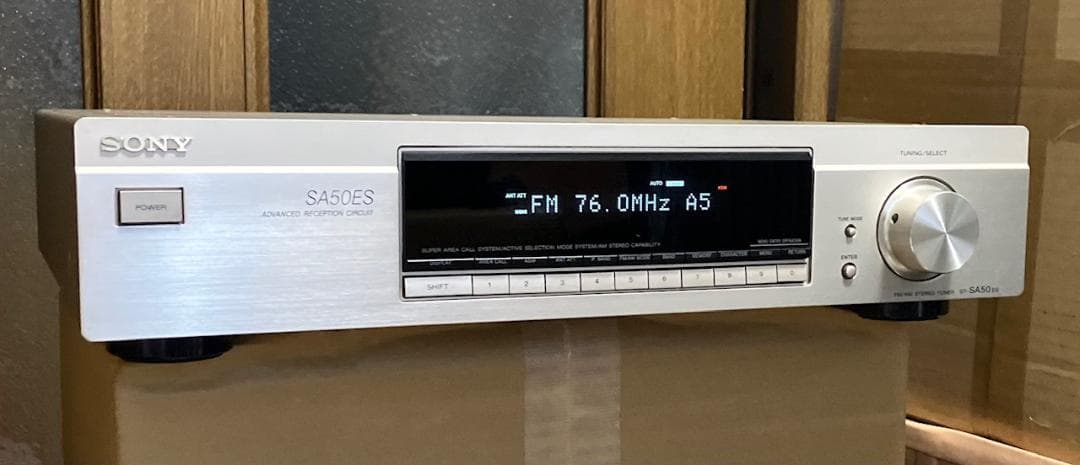 【美品・動作品】SONY SA50ES　定価44,000円　チューナー