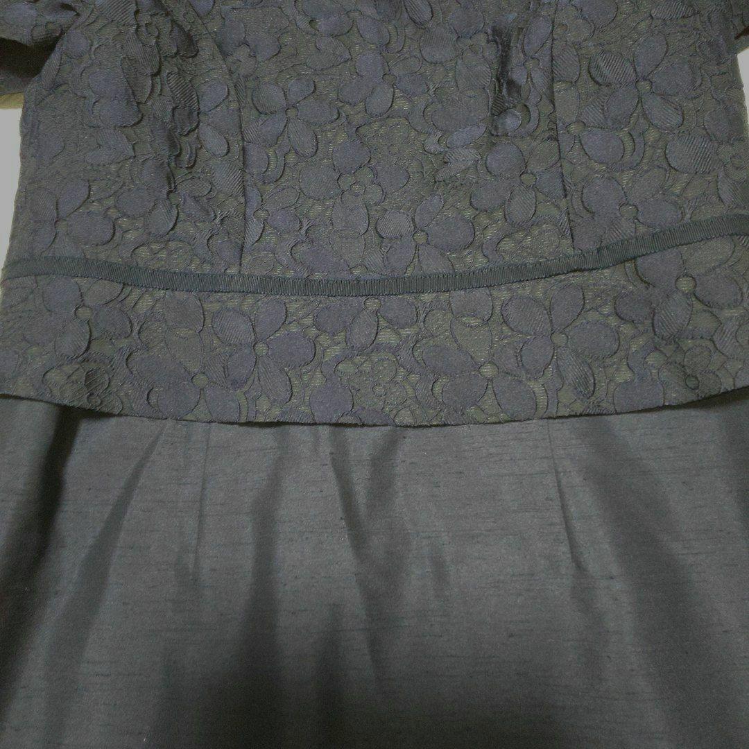 美品★東京ソワールRifanne ネイビー ワンピース ジャケット