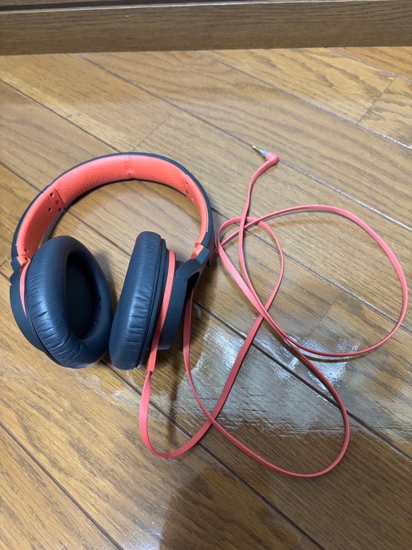 SONY 有線ヘッドホン ブラック/オレンジ MDR-ZX770D