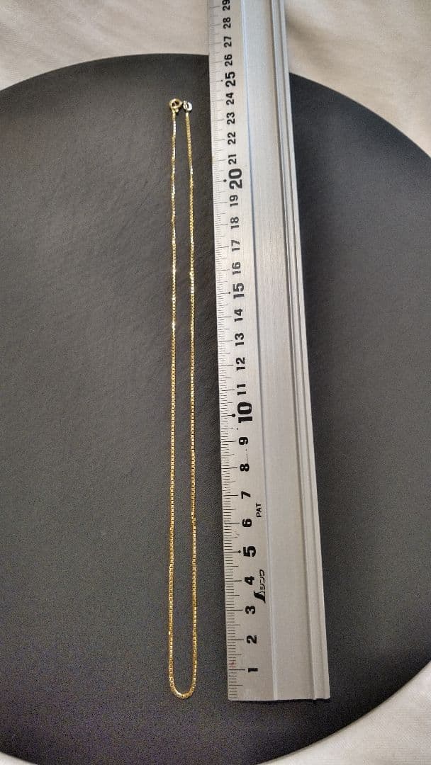 最終値下げ！8g バレステラ ネックレス チェーン K18 ゴールド 750