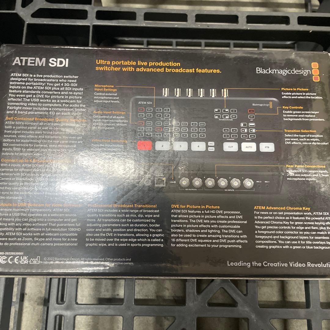 Blackmagic Design ライブプロダクションスイッチャー