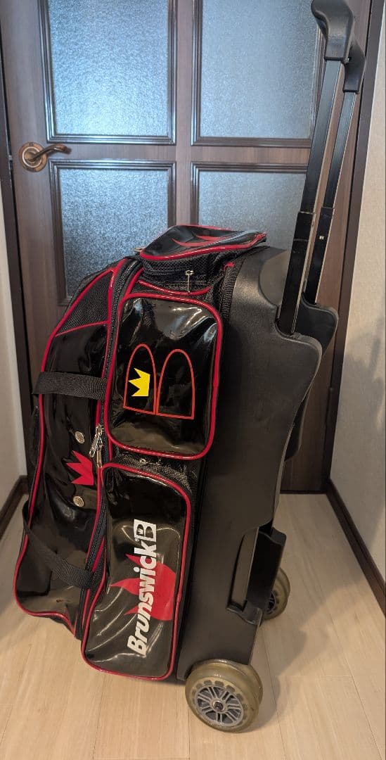 BRUNSWICK トリプルローラー キャリーバッグ ボーリングバッグ