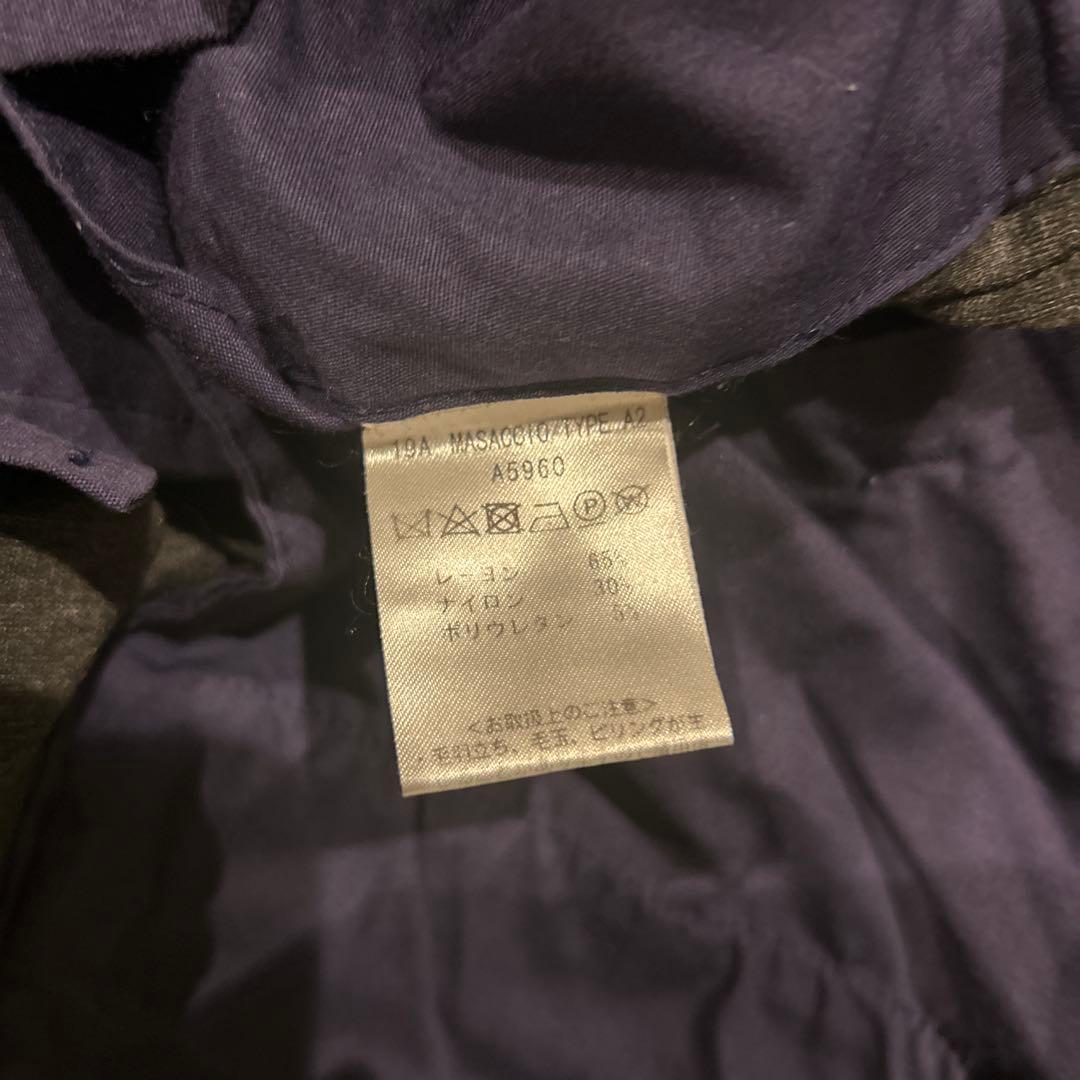 giabsarchivio massaccio 46 グレー スラックス