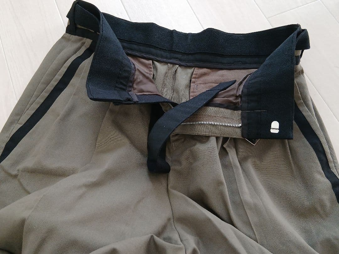 sacai サカイ21AW Suiting Pants ベルテッドパンツ　3