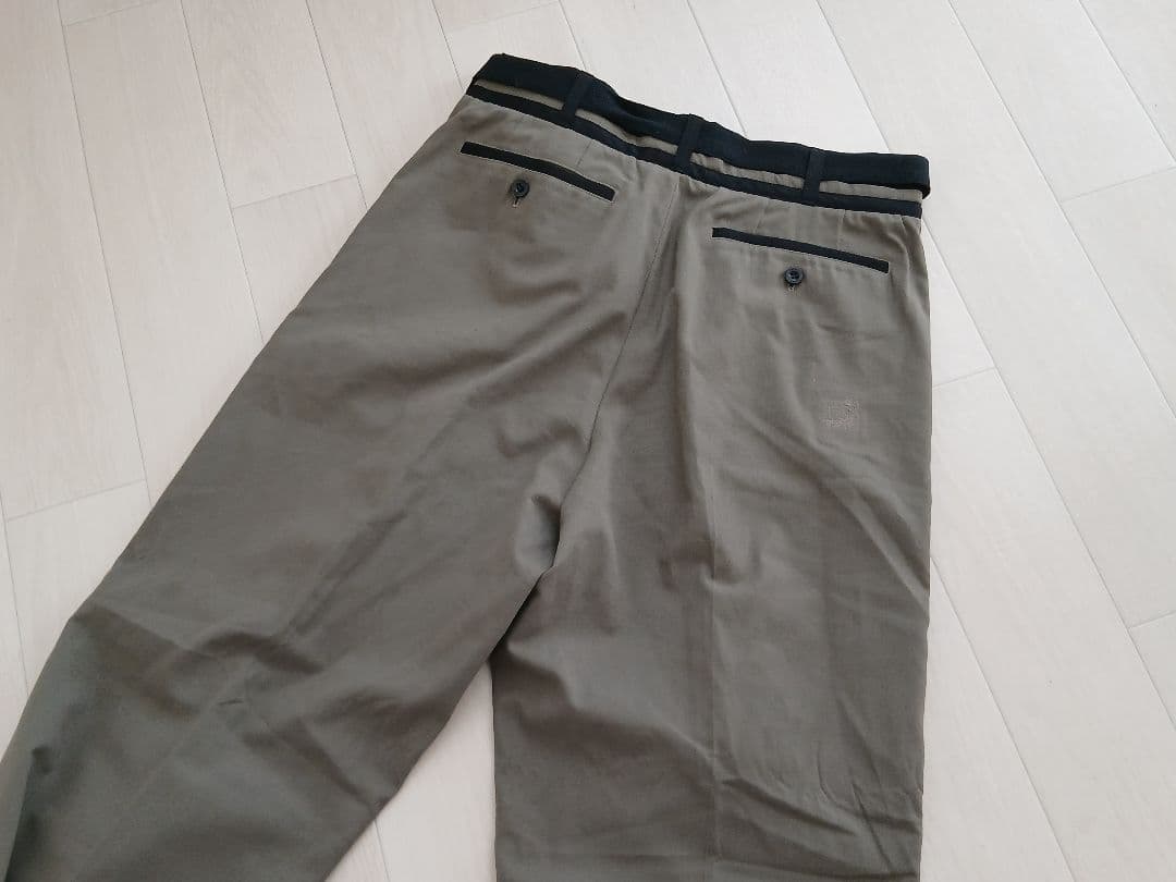sacai サカイ21AW Suiting Pants ベルテッドパンツ　3