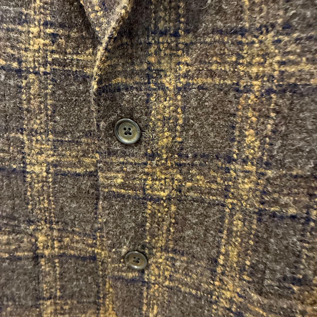 LARDINI チェック柄 テーラードジャケット 46 ラルディーニ