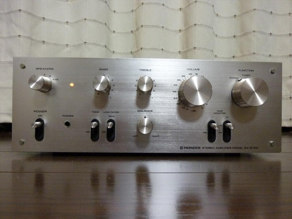 Pioneer パイオニア プリメインアンプ SA-6700 修理済 全機能動作