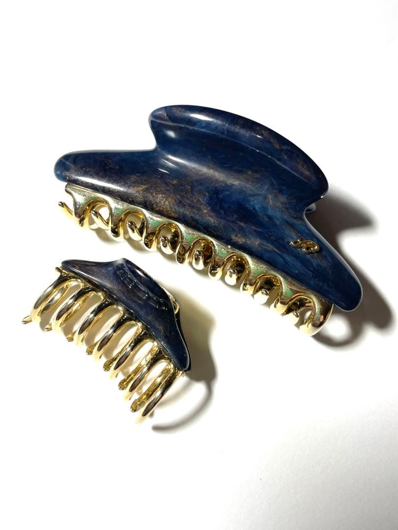 【ラスト値下】acca ネイビー×ブラウンマーブル