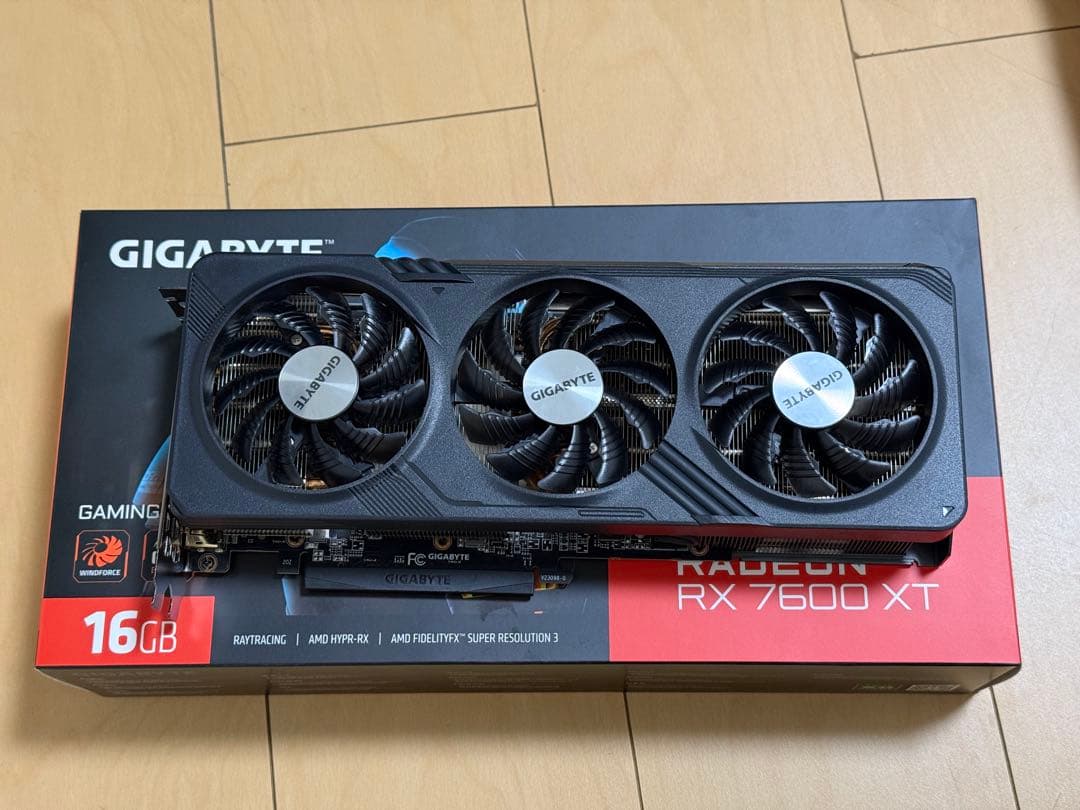 グラフィックボード・グラボ・ビデオカード GIGABYTE Radeon RX7600XT 16GB