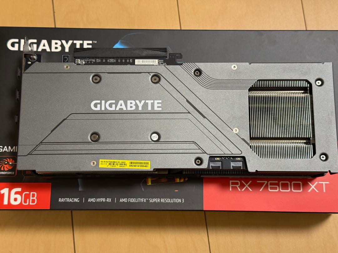 グラフィックボード・グラボ・ビデオカード GIGABYTE Radeon RX7600XT 16GB