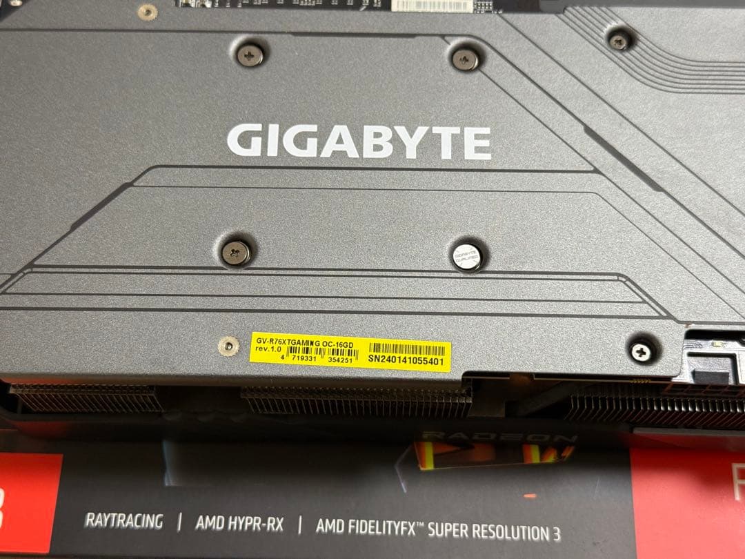グラフィックボード・グラボ・ビデオカード GIGABYTE Radeon RX7600XT 16GB