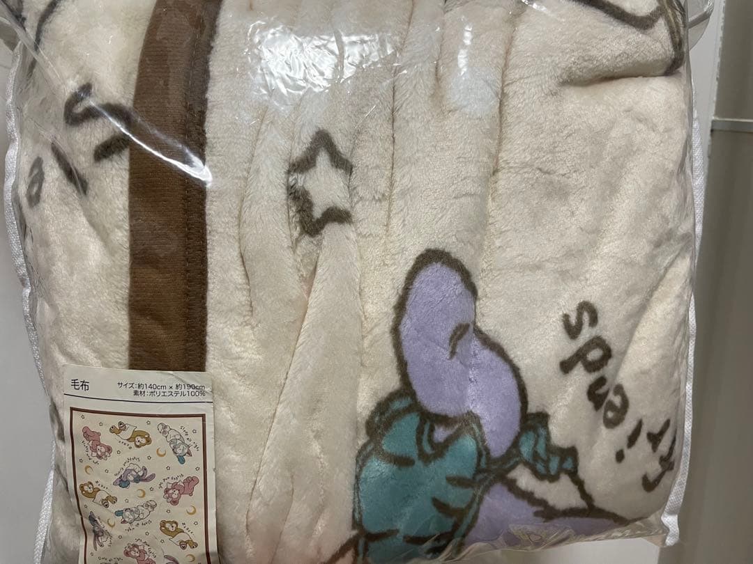 ダッフィー&フレンズ　毛布　スウィートドリーム
