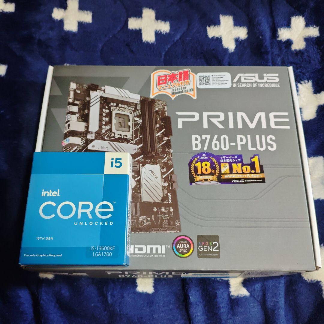 CPU Core i5-13600KF asus PRIME B760-PLUS
