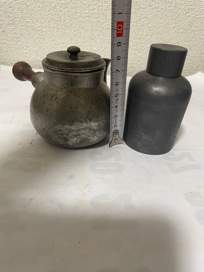 專用です　煎茶道具　古錫　乾茂號造茶壷+急須　2点セット