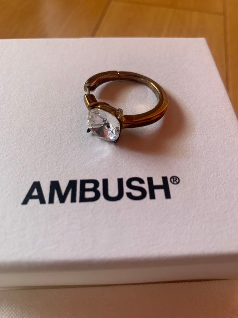 AMBUSH(アンブッシュ) SOLITALIE EARRING ゴールド