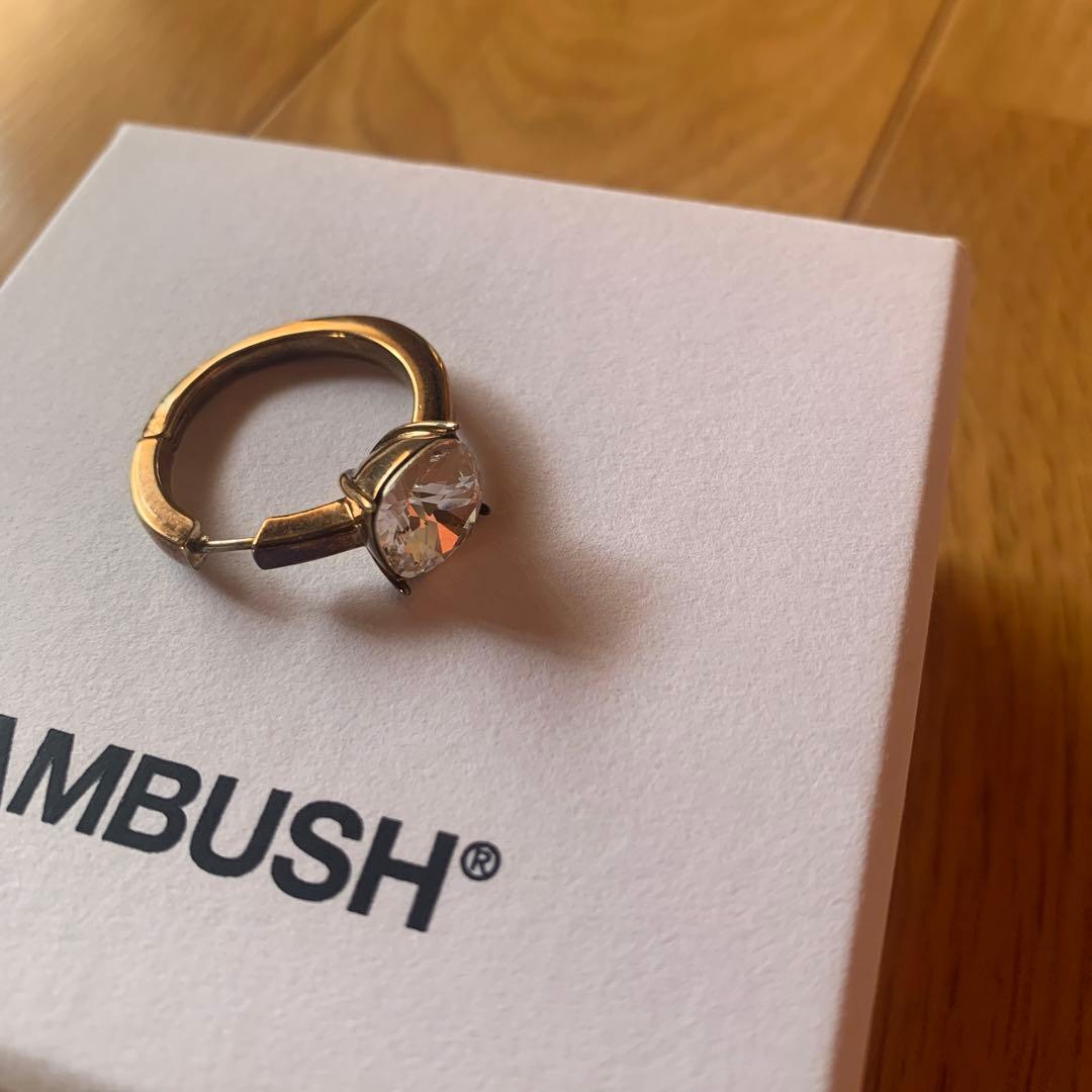 AMBUSH(アンブッシュ) SOLITALIE EARRING ゴールド