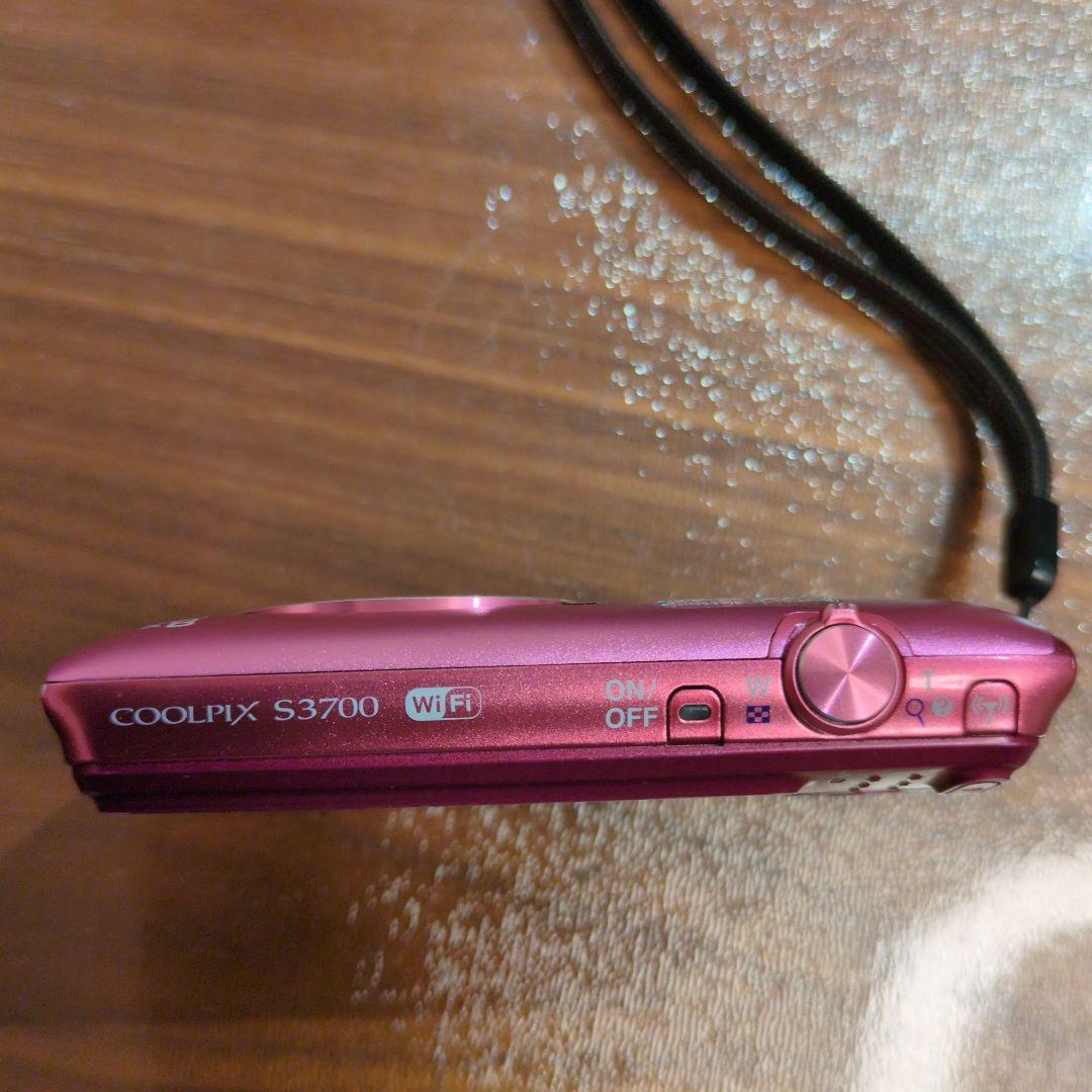 ハナ【動作確認済み】Nikon COOLPIX S3700 ピンク