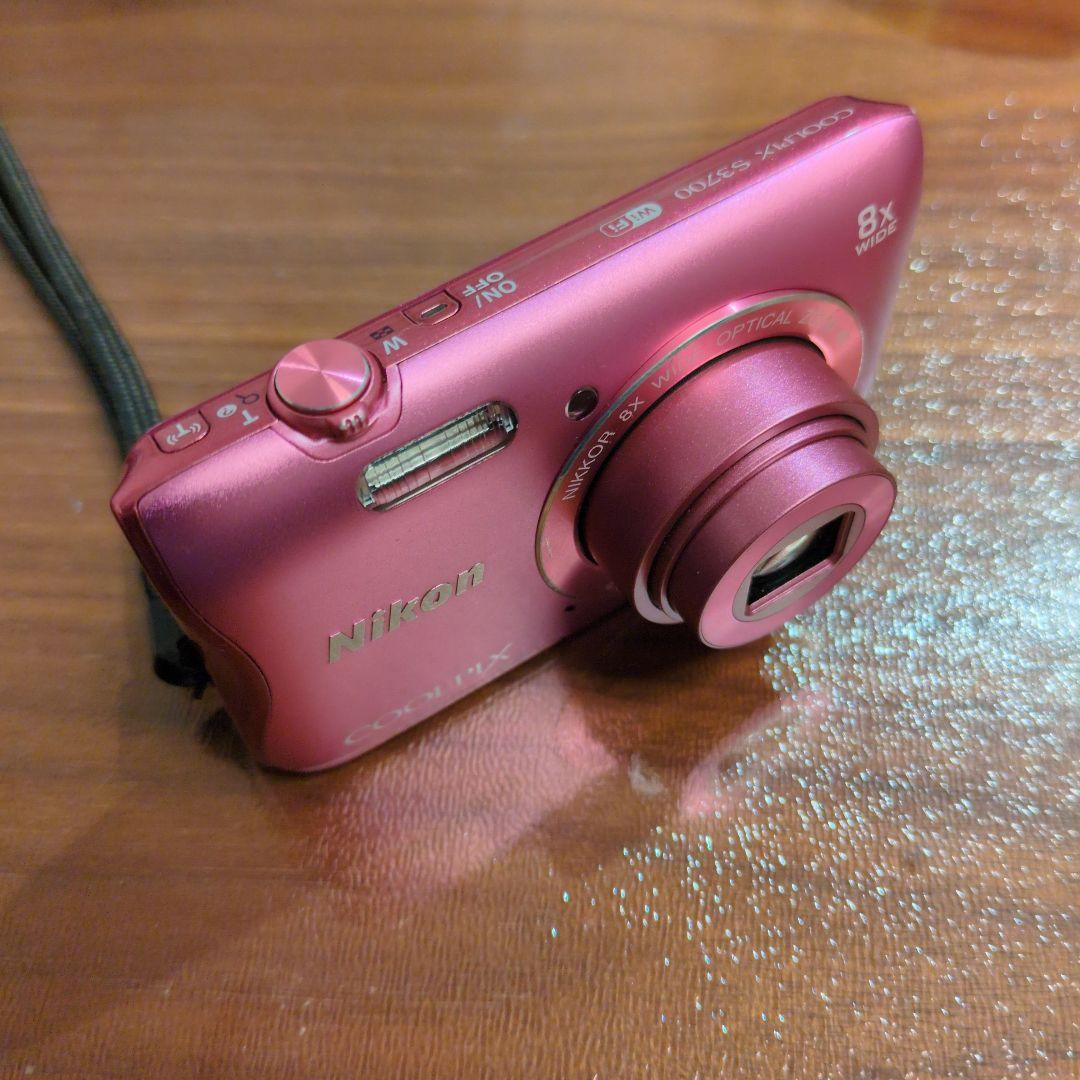 ハナ【動作確認済み】Nikon COOLPIX S3700 ピンク