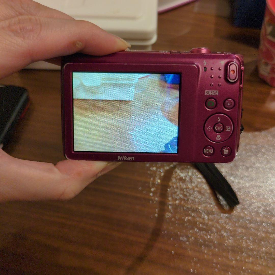 ハナ【動作確認済み】Nikon COOLPIX S3700 ピンク