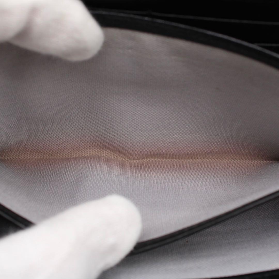 【美品】VivienneWestwood クロコ型押し がま口財布 長財布