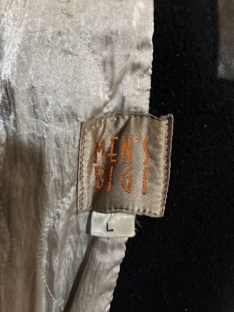 美品　MEN’S BIGI 1985年　限定　スタジャン　黒　L ビンテージ