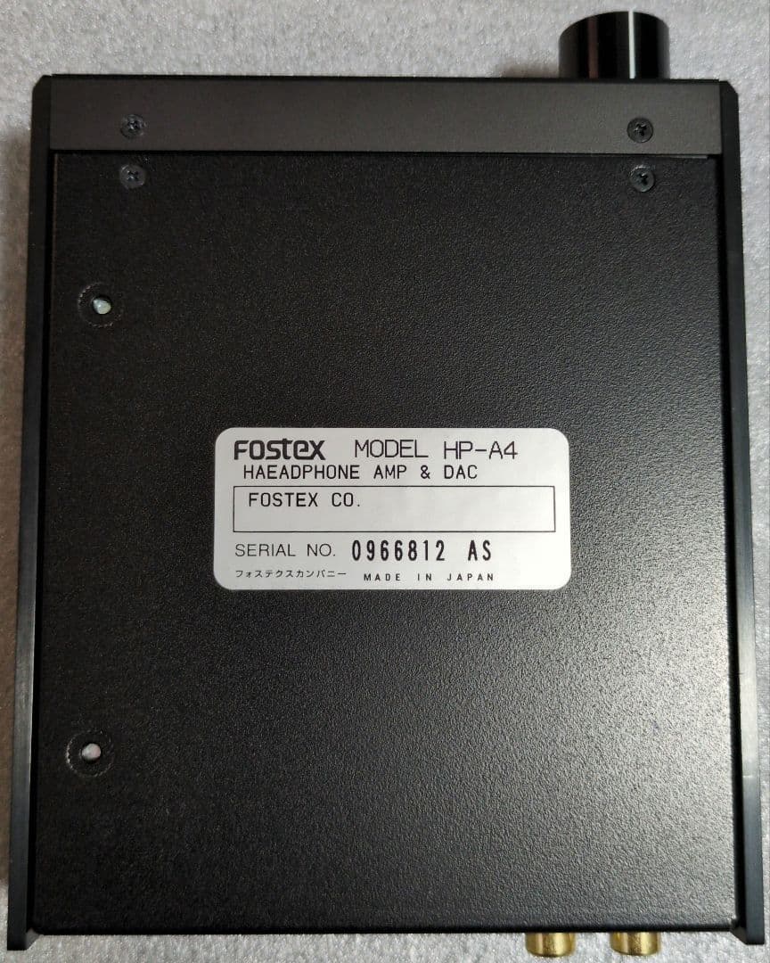 FOSTEX HP-A4 ヘッドホンアンプ DAC