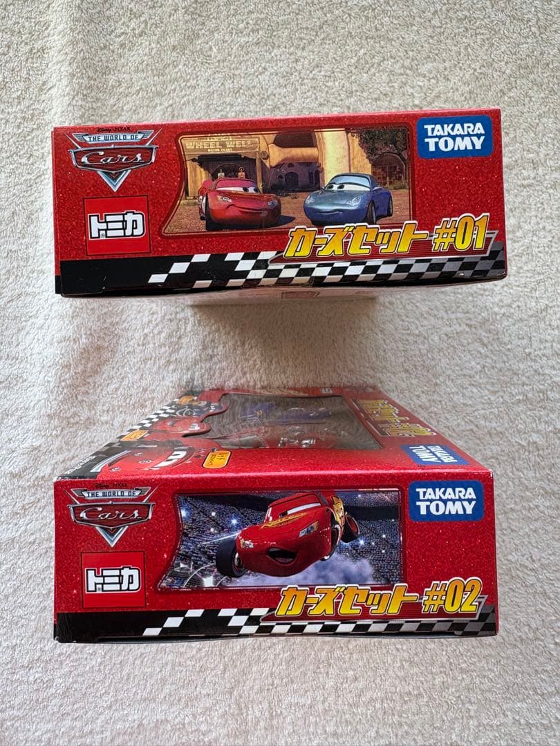ディズニー トミカ カーズセット #01 #02 新品未使用