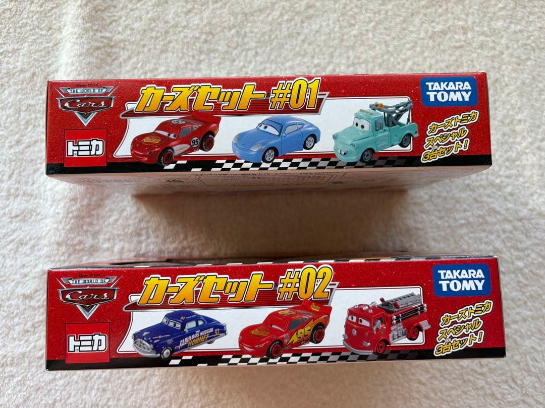 ディズニー トミカ カーズセット #01 #02 新品未使用