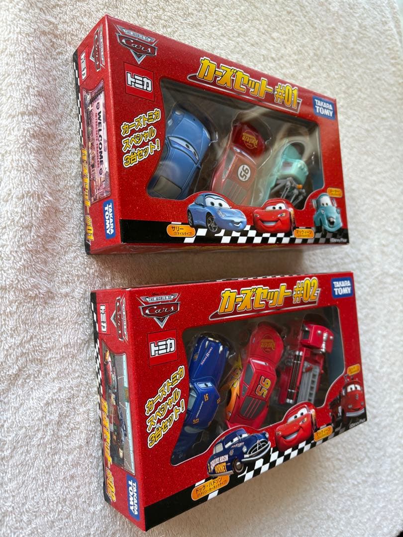 ディズニー トミカ カーズセット #01 #02 新品未使用