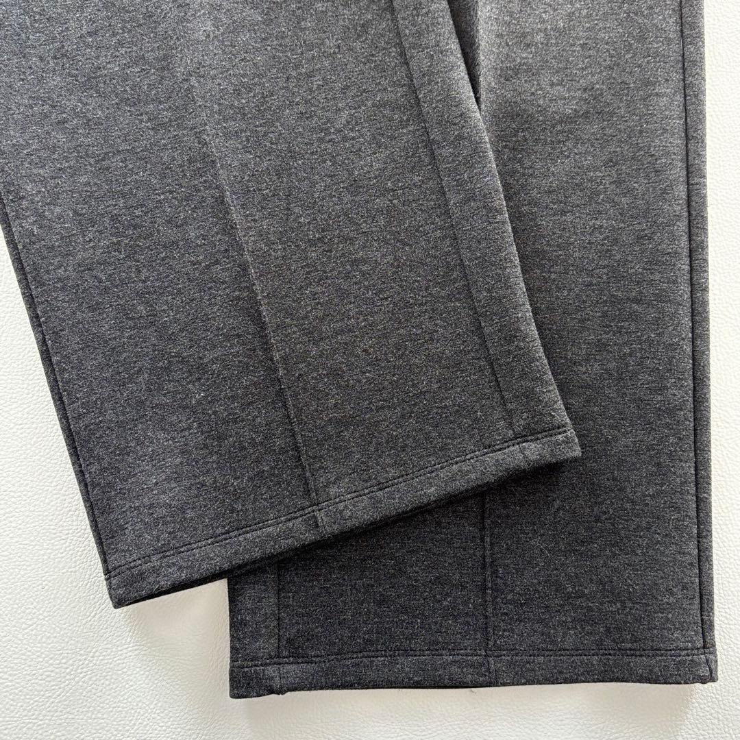 02352 セオリー　ダブルニット イージー トラックパンツ　グレー　P