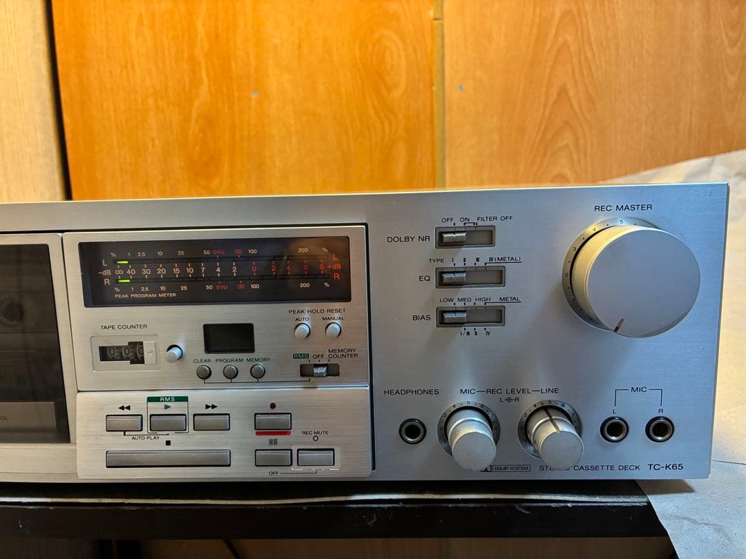 SONY TCーK65カセットプレーヤー