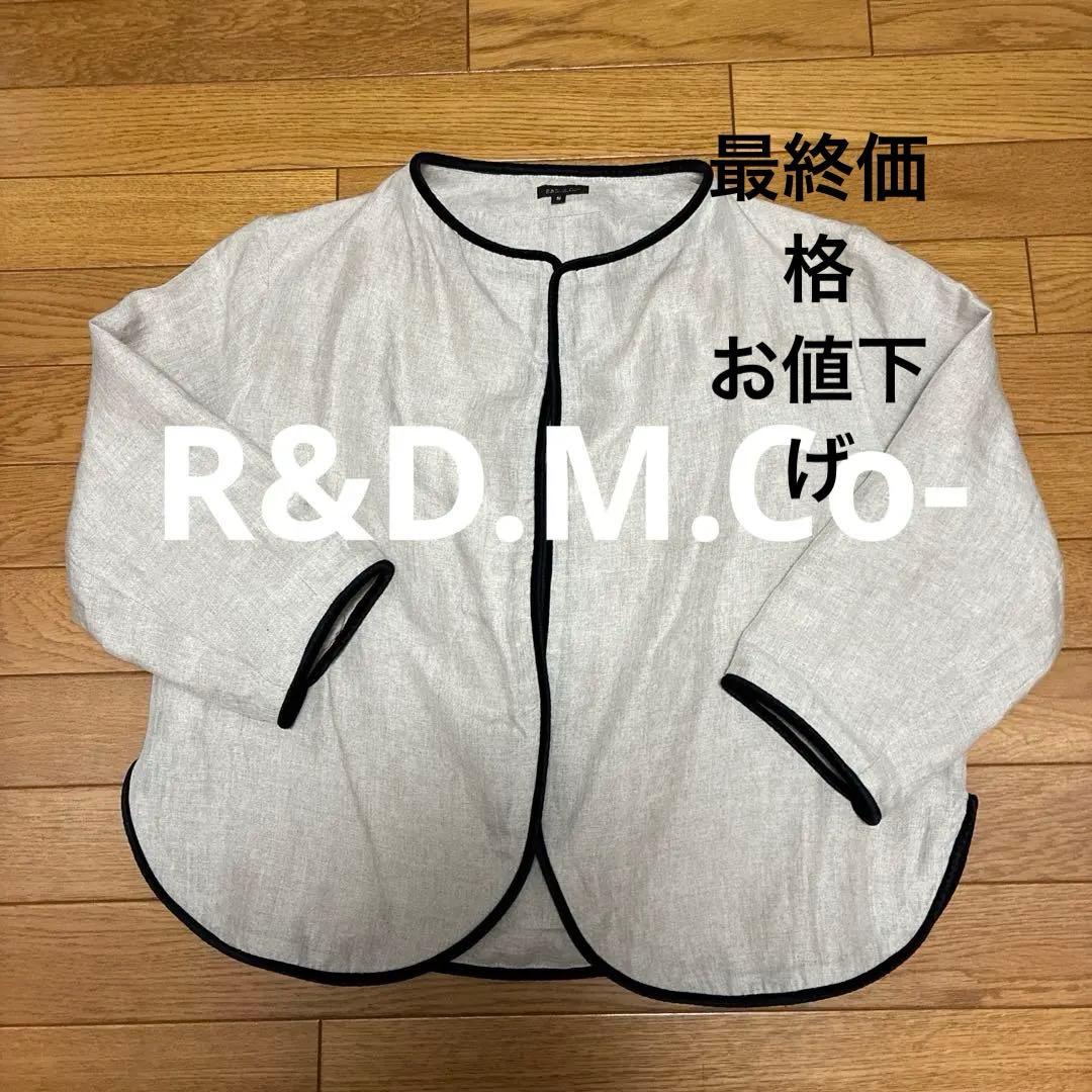 R&D.M.Co- リネンジャケット美品
