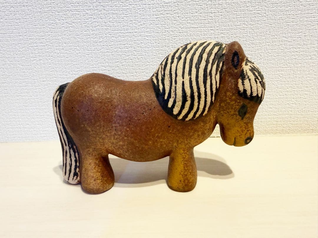 リサラーソン　ポニー　陶器　北欧