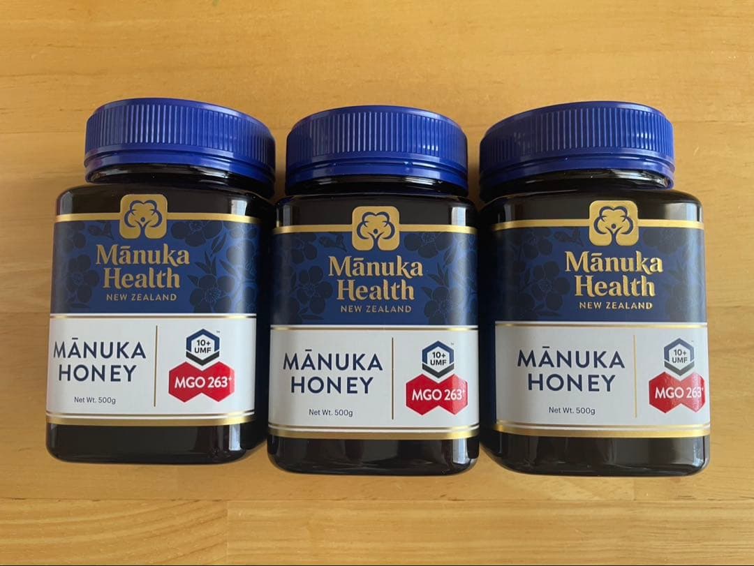 【manma】3個セット マヌカハニー　 MGO263 500g