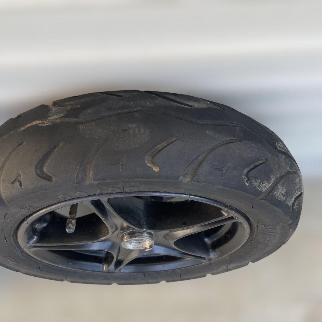 ヤマハジョグZR スポーツ用ホイール 90/90-10 5本スポーク 前後セット