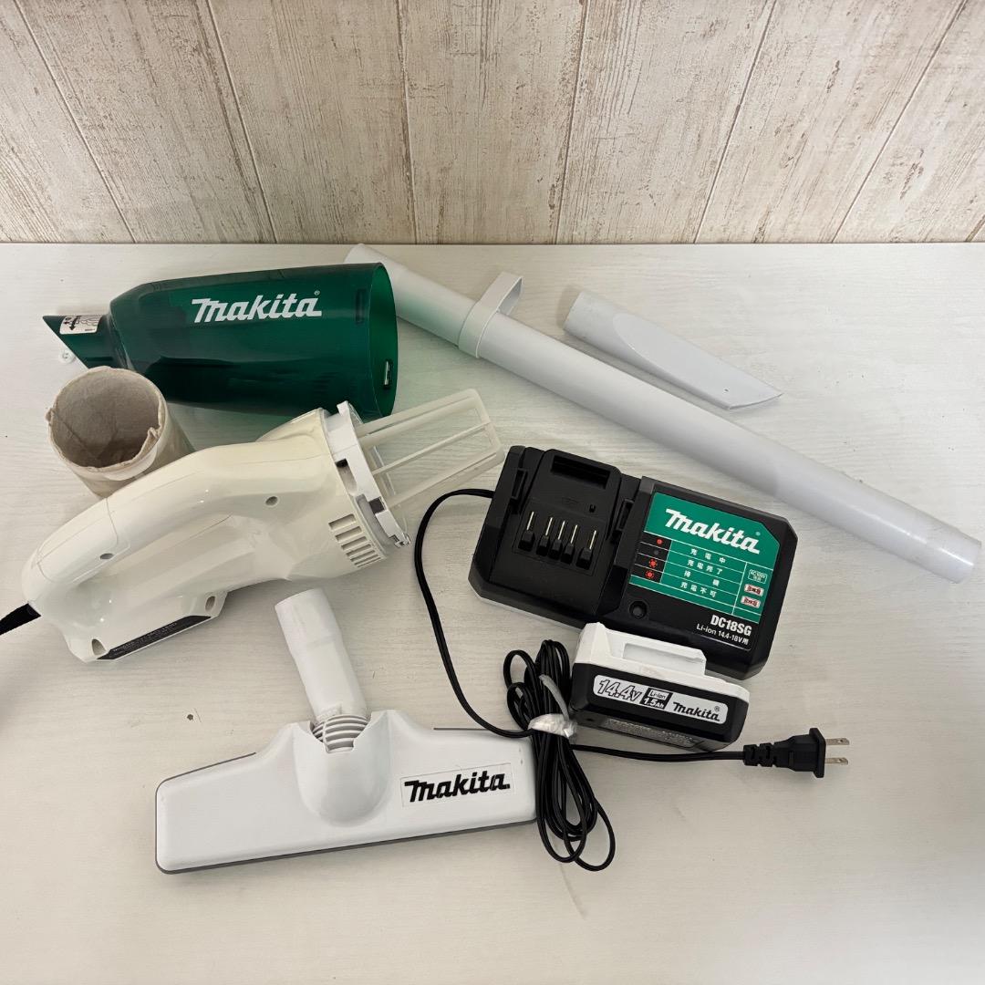 早い者勝ち‼️マキタ　充電式クリーナー MCL143D バッテリー、充電器付