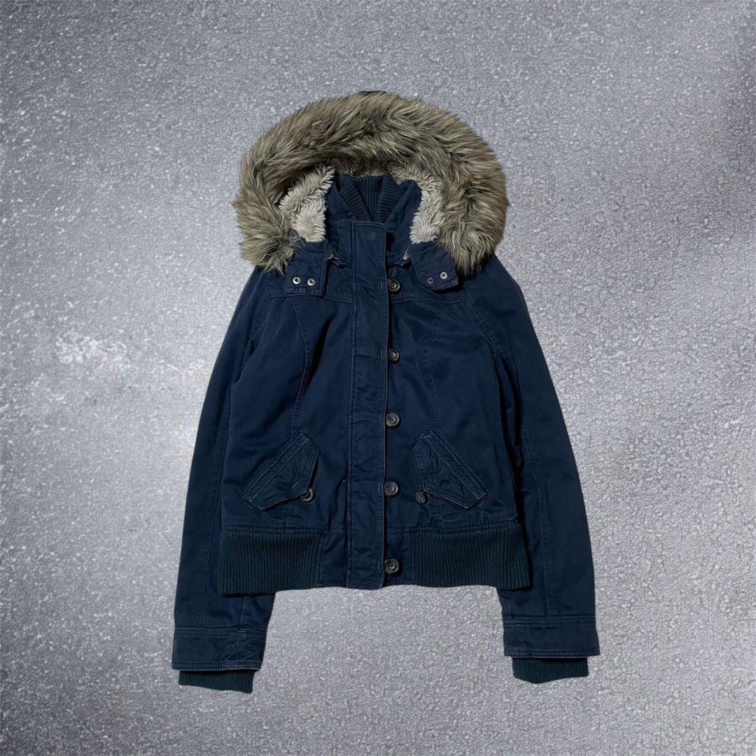 Abercrombie & Fitch y2k n2b ファー アウター L
