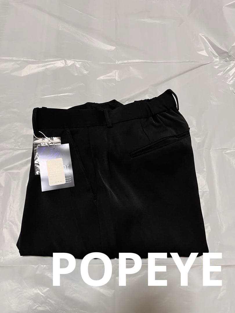 19SO 24/7 polyester trousers スラックスL