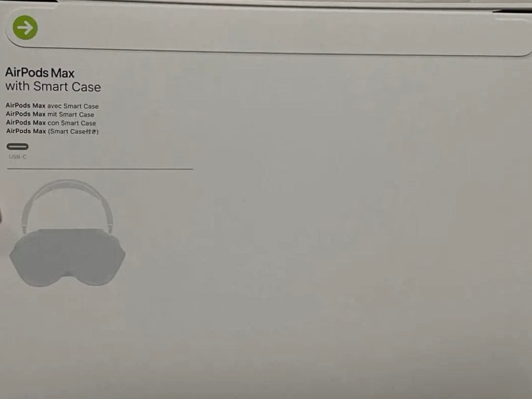 AirPods Max スペースグレー スマートケース付き