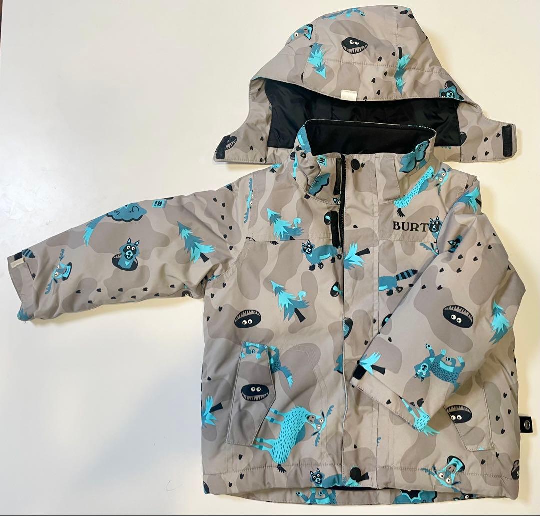 美品 BURTON スノーウェア 上下セット 3T 100cm