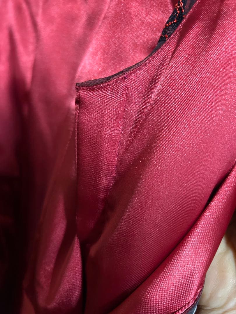 カラードレス(ワインレッド155cm)【ブランド】ゆめりすと