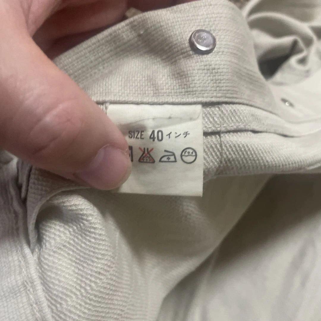 LEVI'S デニムジャケット サイズ40 ホワイト