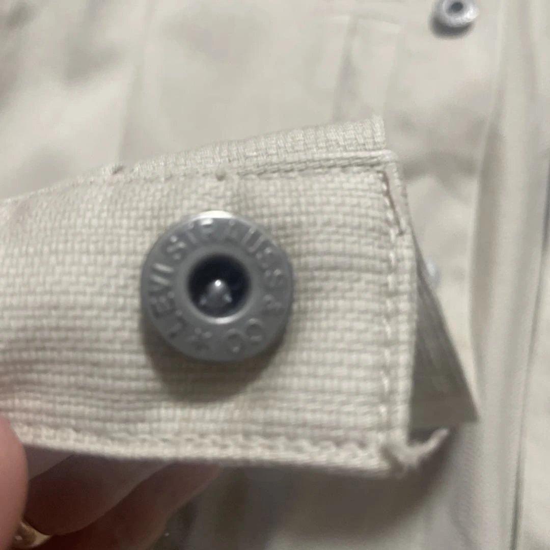 LEVI'S デニムジャケット サイズ40 ホワイト