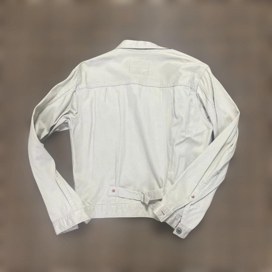 LEVI'S デニムジャケット サイズ40 ホワイト