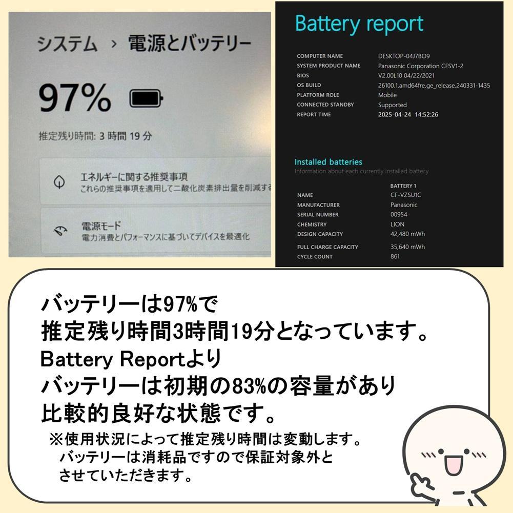 レッツノートSV1 windows11 メモリ16GB ノートパソコン