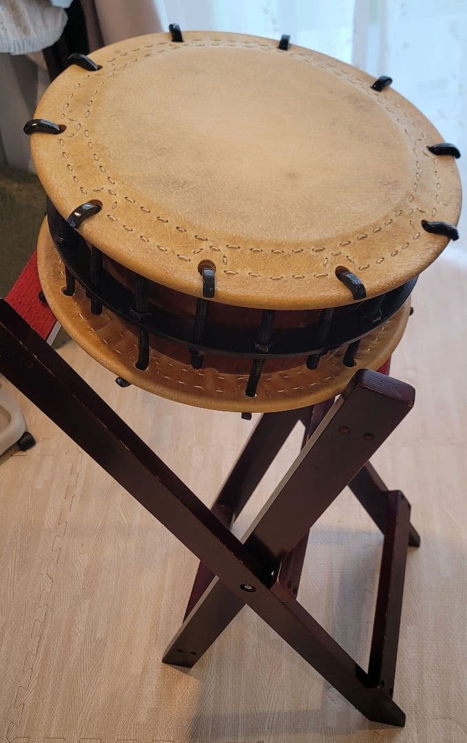 締太鼓 カバー スタンド付き