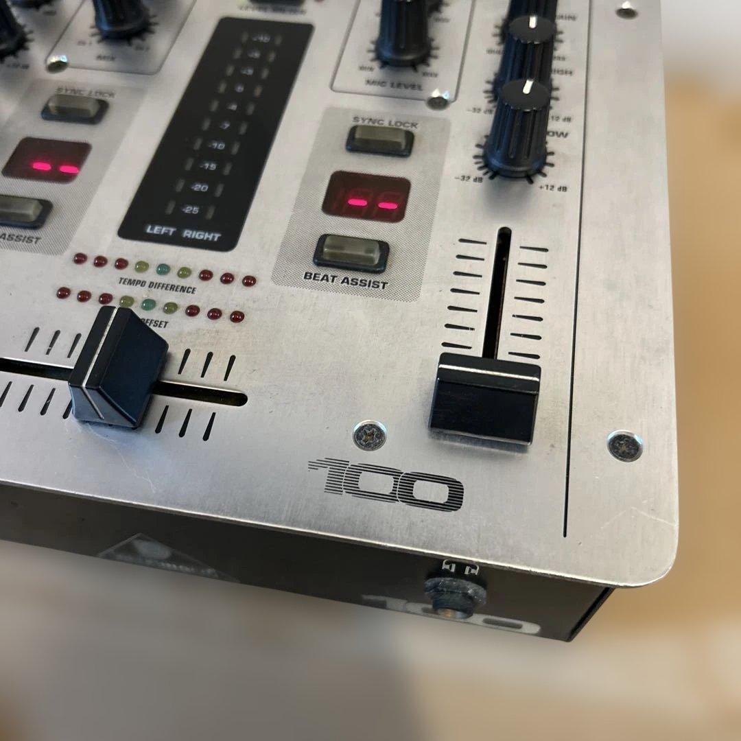 BEHRINGER ベリンガー DJミキサー VMX100 動作確認済み