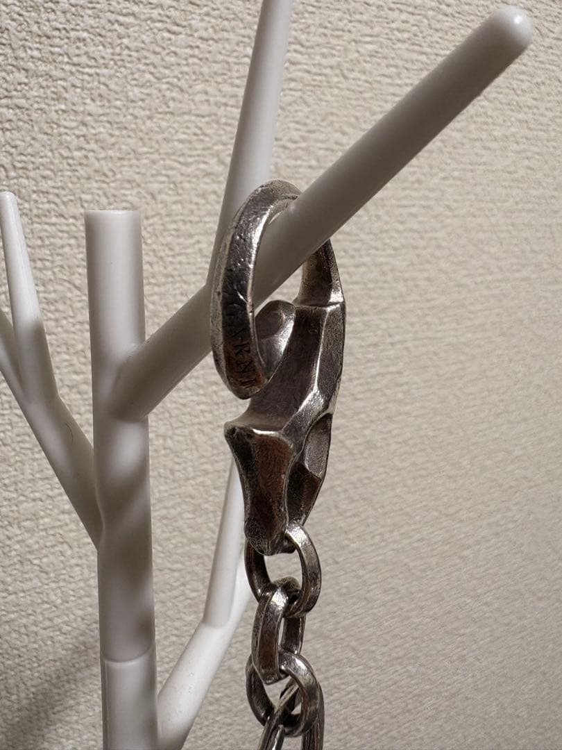 ガルニ GARNI キーホルダー キーリング シルバー925 ウォレットチェーン
