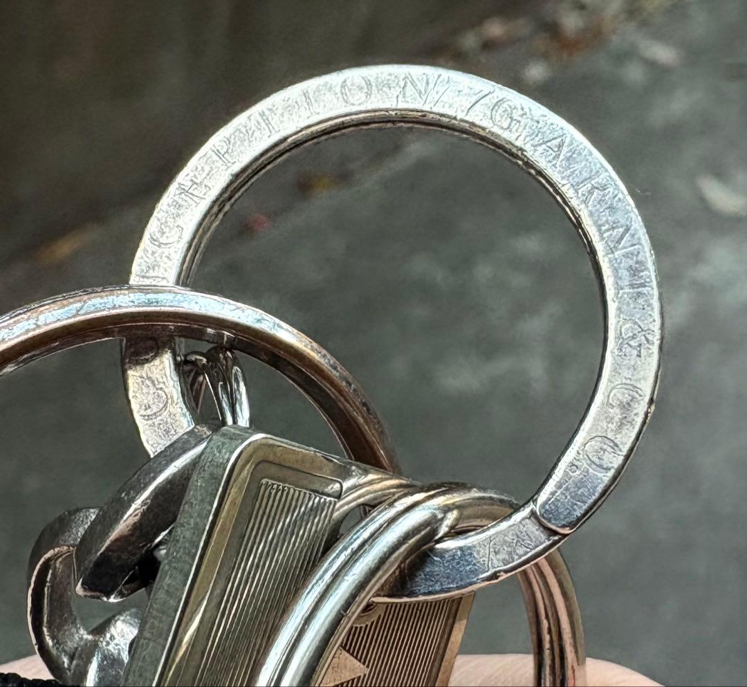 ガルニ GARNI キーホルダー キーリング シルバー925 ウォレットチェーン